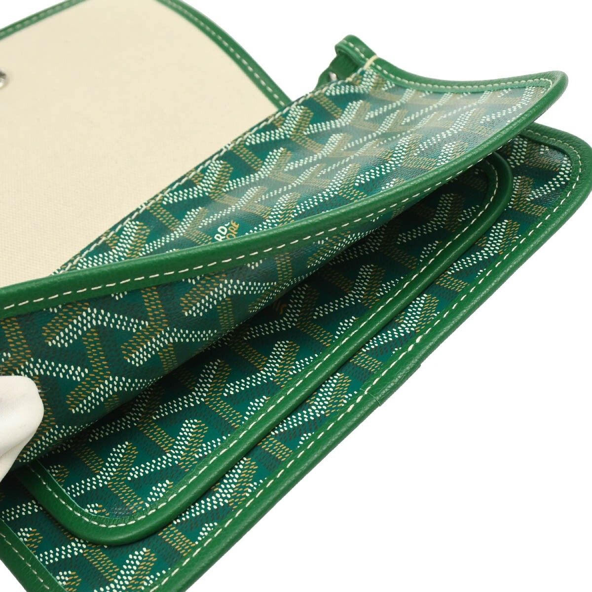 Goyard Goyard Plumet Clutch Wallet Coated Canvas Size ONE SIZE - 8 Thumbnail