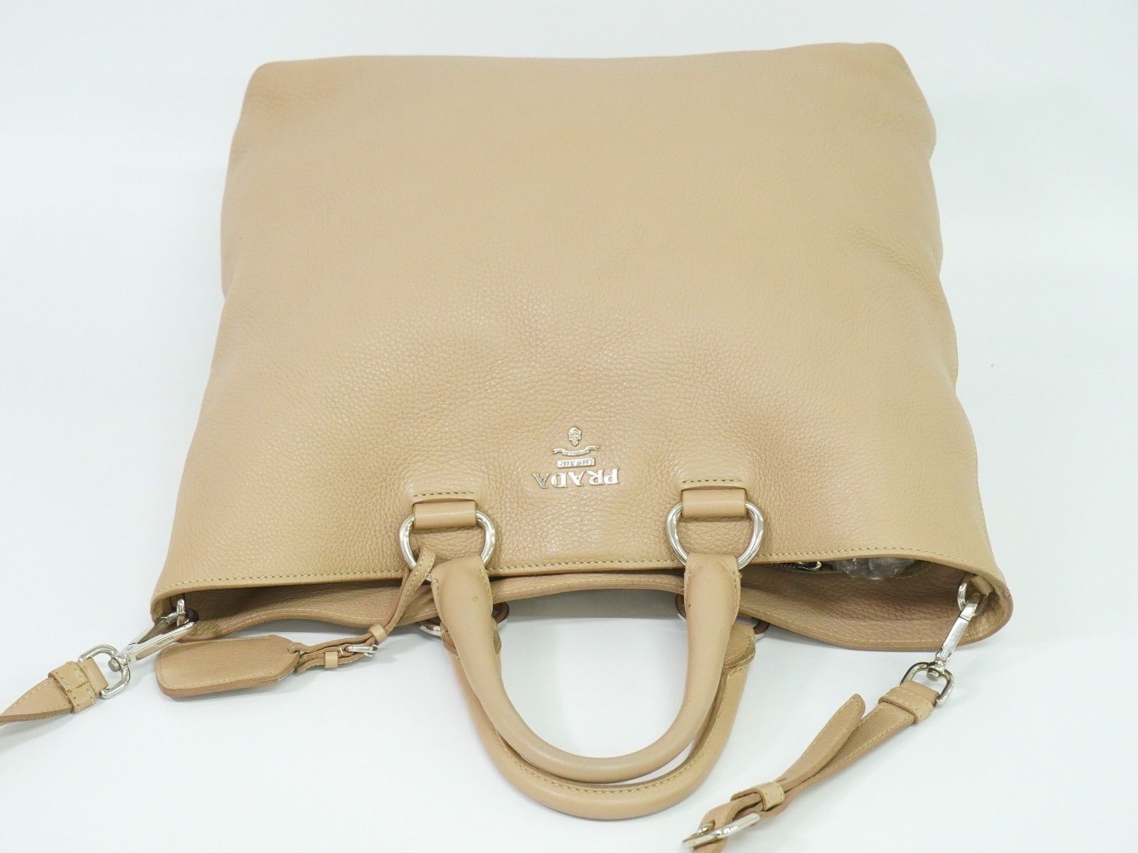 Prada Prada Shopping Tote Vitello Daino Size ONE SIZE - 7 Thumbnail
