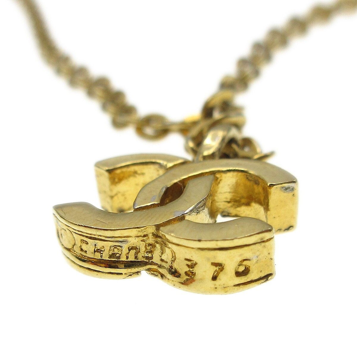 Chanel Chanel Vintage CC Pendent Plated Metal Size ONE SIZE - 3 Thumbnail