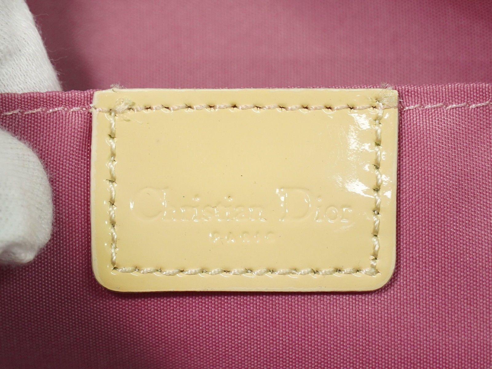 Dior Christian Dior Vintage Trotter Baguette Shoulder Bag Diorissimo Canvas Size ONE SIZE - 5 Thumbnail