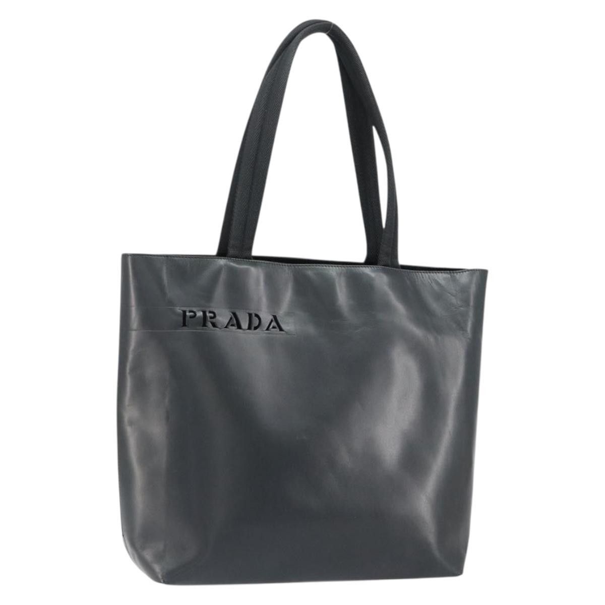 Prada Prada Vintage Tote Leather Size ONE SIZE - 18 Thumbnail