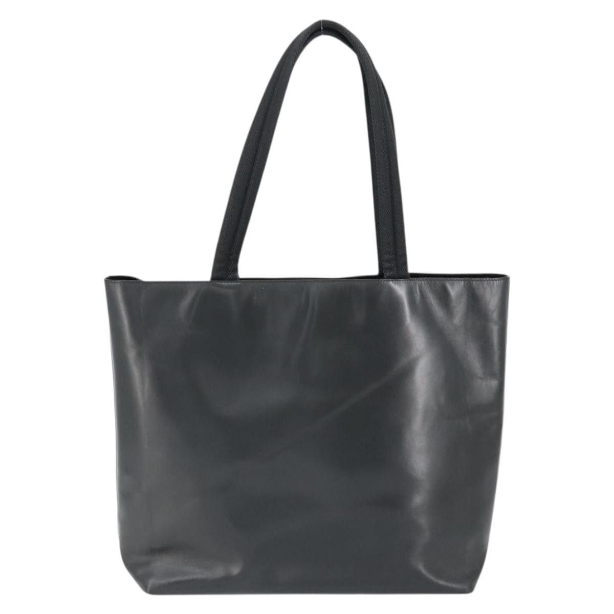 Prada Prada Vintage Tote Leather Size ONE SIZE - 2 Thumbnail