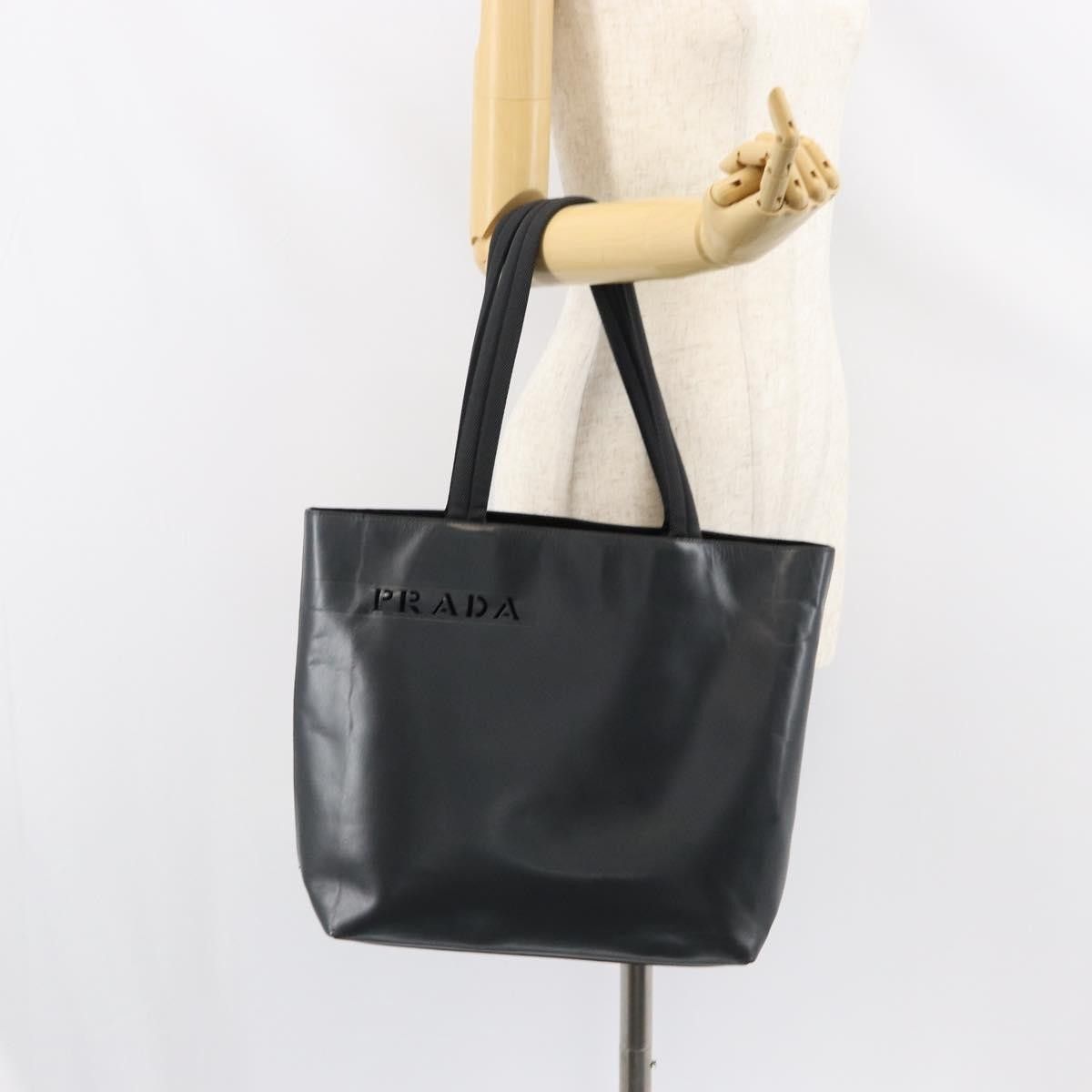Prada Prada Vintage Tote Leather Size ONE SIZE - 14 Thumbnail