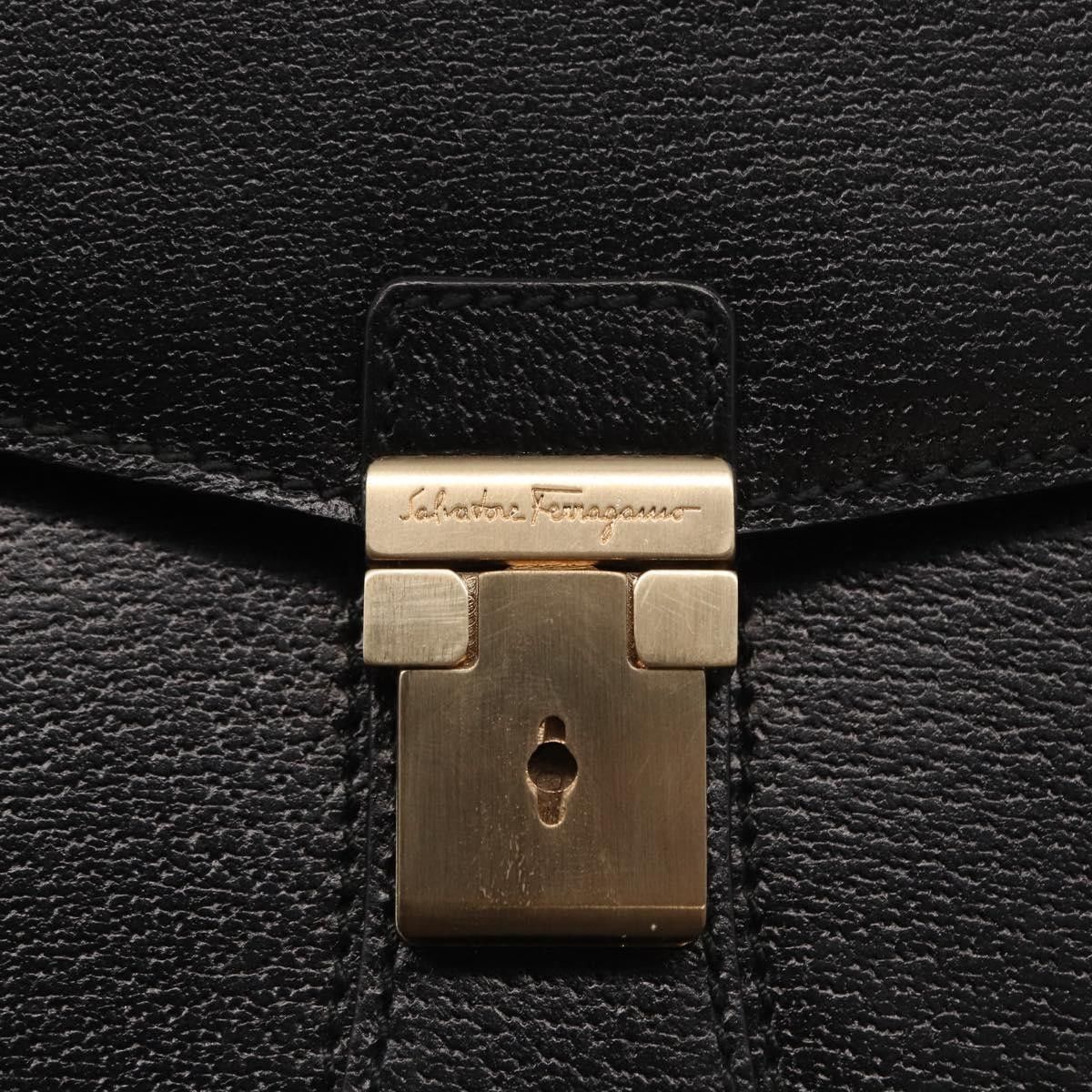 Salvatore Ferragamo Salvatore Ferragamo Vintage clutch Bag Leather Size ONE SIZE - 12 Thumbnail