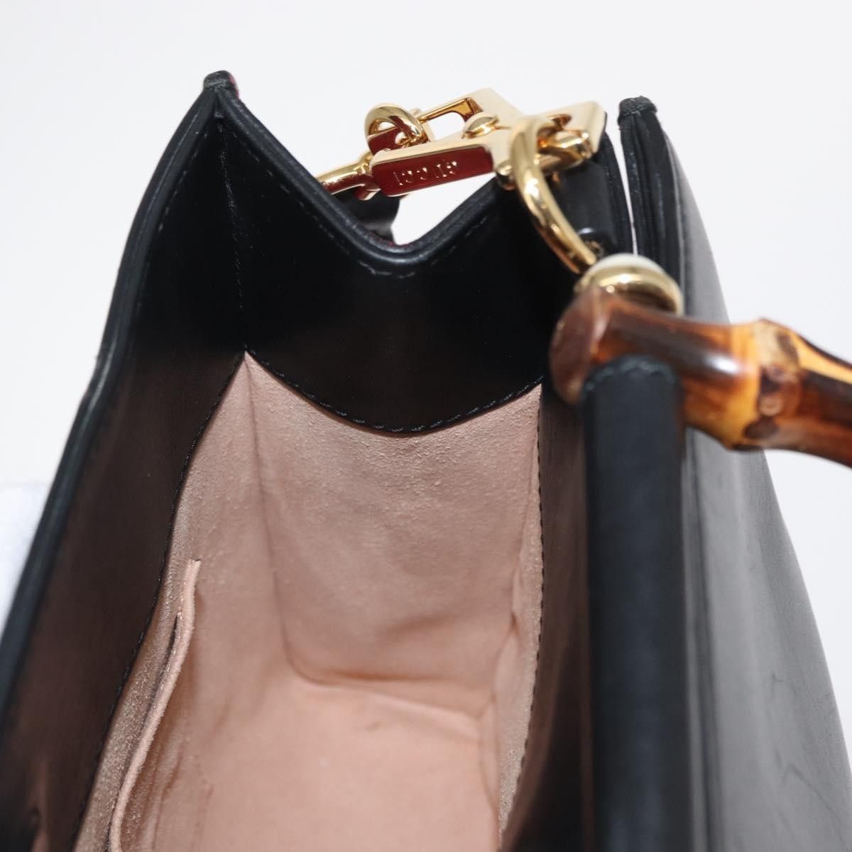 Gucci Gucci Nymphaea Top Handle Bag Leather Size ONE SIZE - 23 Thumbnail