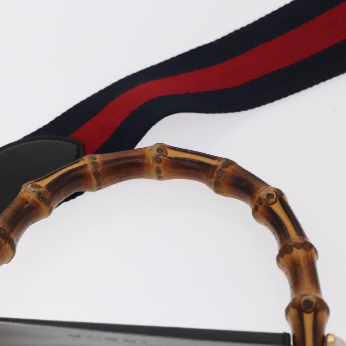 Gucci Gucci Nymphaea Top Handle Bag Leather Size ONE SIZE - 15 Thumbnail