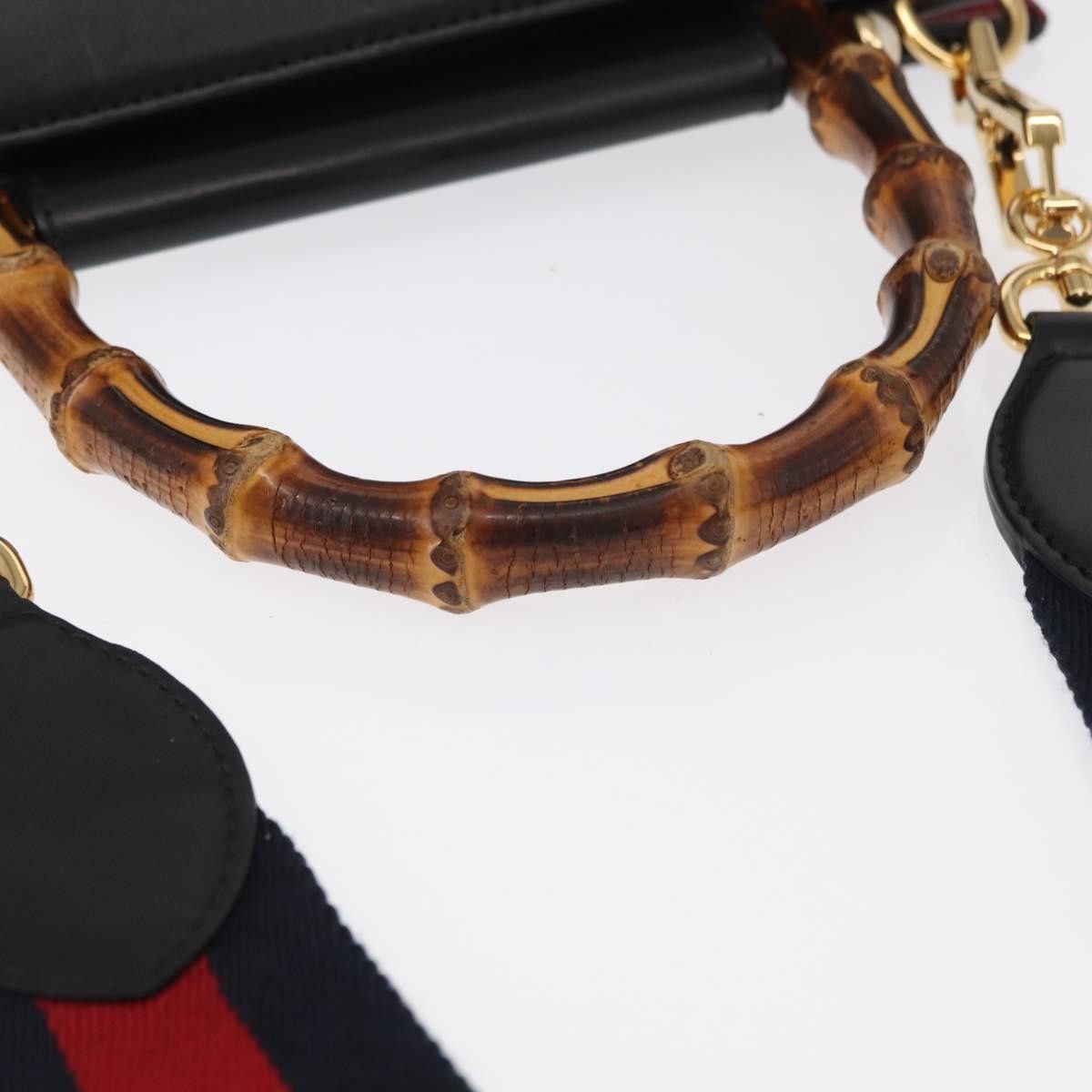 Gucci Gucci Nymphaea Top Handle Bag Leather Size ONE SIZE - 7 Thumbnail
