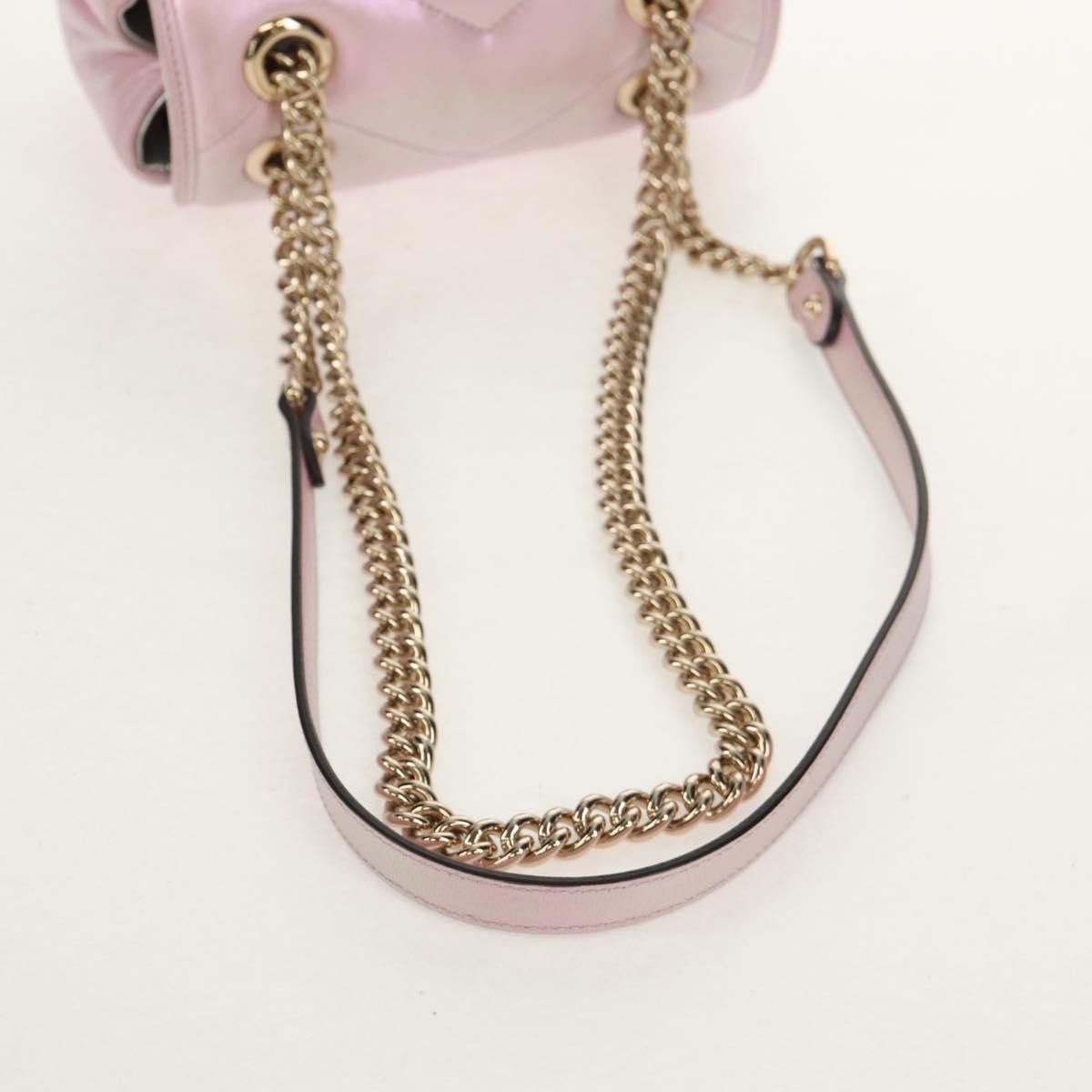 Gucci Gucci GG Marmont Square Flap Bag Matelasse Leather Size ONE SIZE - 8 Thumbnail