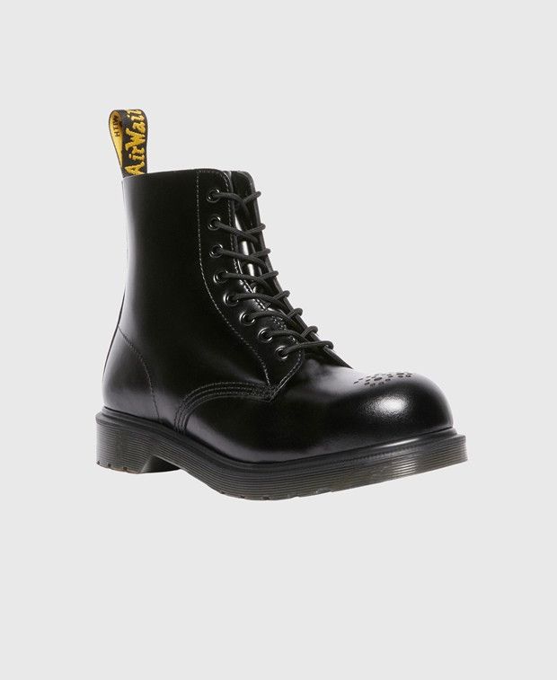 Dr. Martens 1460 Pascal St Brogue Lace-up ankle boot Size US 5 / EU 37 - 4 Thumbnail