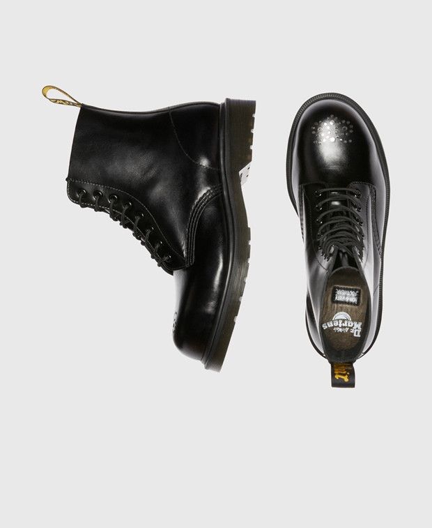 Dr. Martens 1460 Pascal St Brogue Lace-up ankle boot Size US 5 / EU 37 - 3 Thumbnail