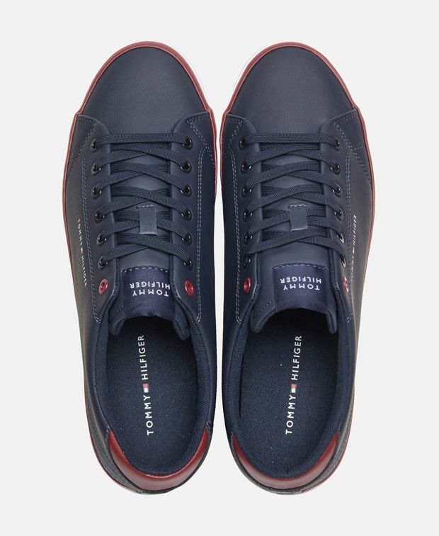 Tommy Hilfiger Essential Textured Stitch Sneakers Size US 7 / EU 40 - 3 Thumbnail
