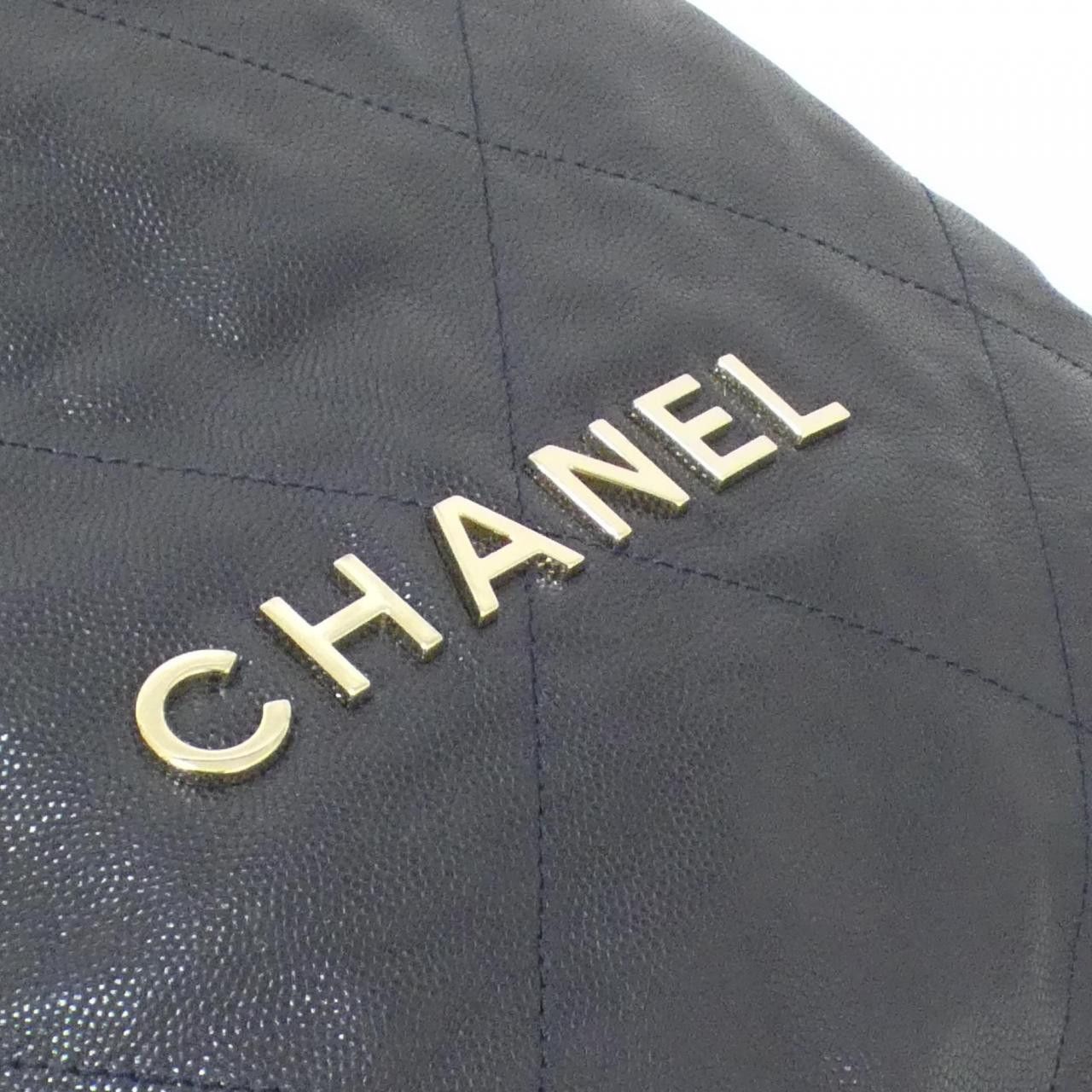 Chanel Chanel Chanel Chanel 22 Grained Calfskin Backpack Leather Backpack AS3313 DUTY FREE for USA Size ONE SIZE - 4 Thumbnail
