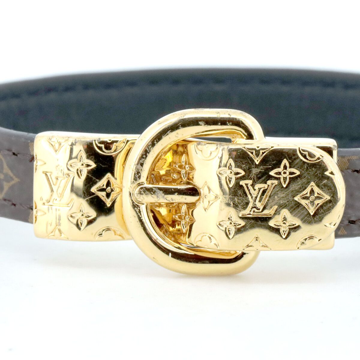 Louis Vuitton Louis Vuitton Louis Vuitton Fasten Your LV Bracelet Metal Bracelet M6170F DUTY FREE for USA Size ONE SIZE - 2 Thumbnail