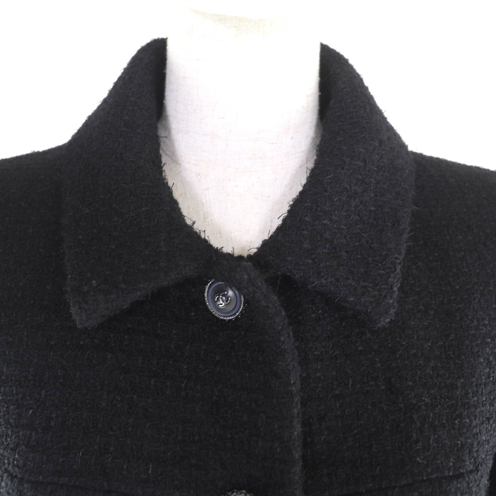 Chanel Chanel Chanel Wool Coat Others Outerwear P62079 DUTY FREE for USA Size ONE SIZE - 4 Thumbnail