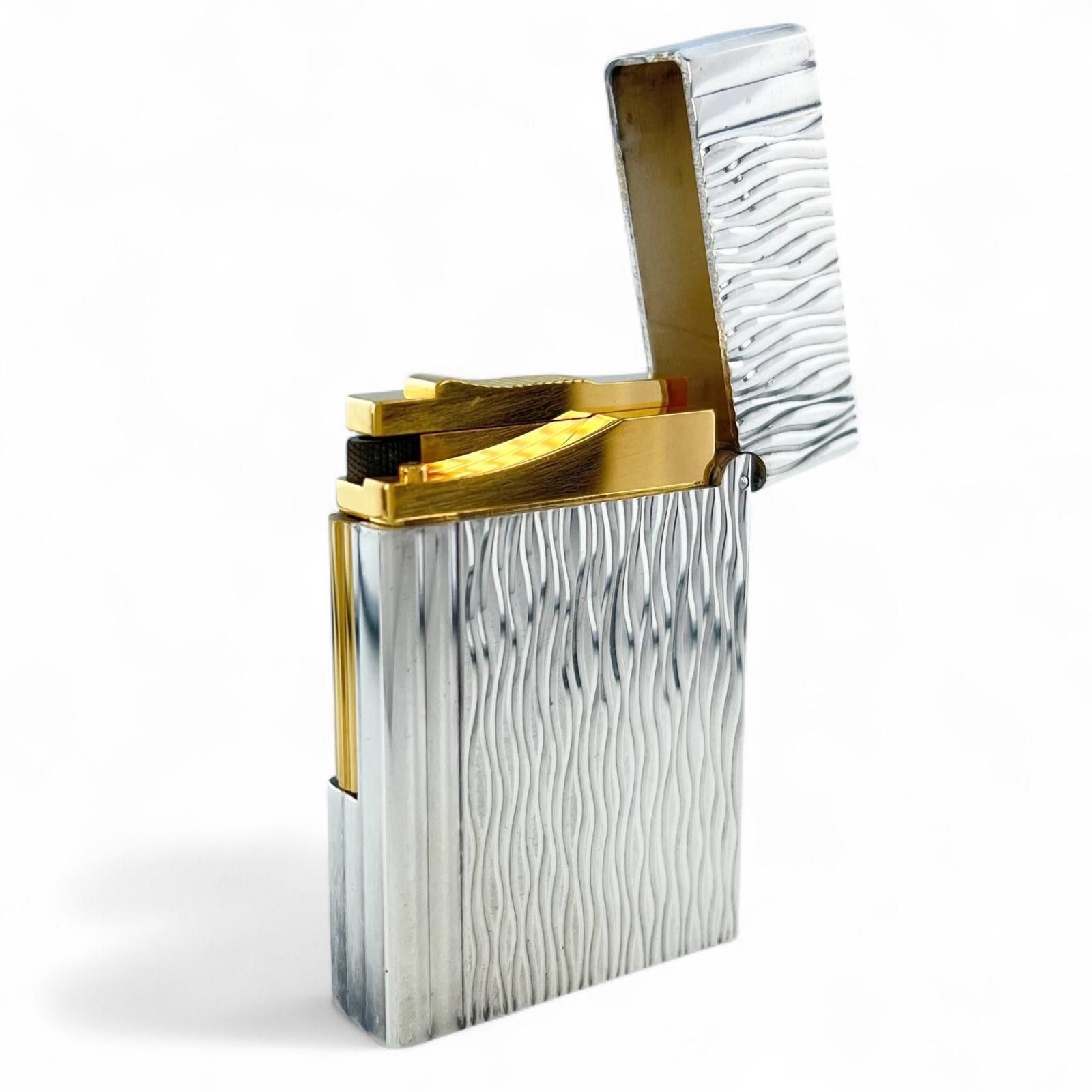 Other Other Dupont Gatsby Wave Lighter Metal Lighter DUTY FREE for USA Size ONE SIZE - 5 Thumbnail
