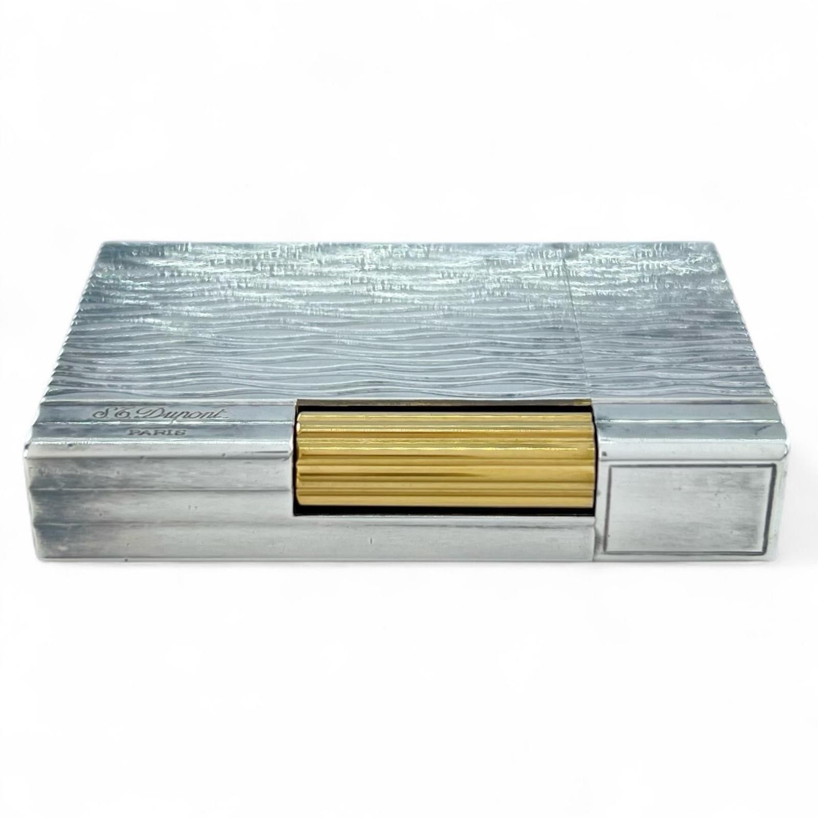 Other Other Dupont Gatsby Wave Lighter Metal Lighter DUTY FREE for USA Size ONE SIZE - 3 Thumbnail