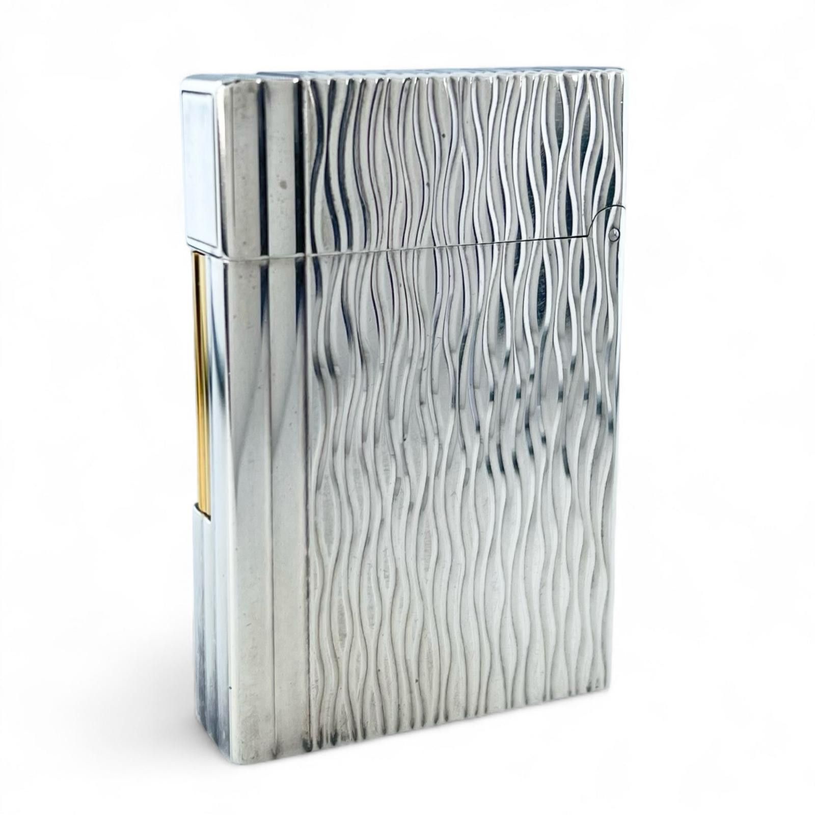 Other Other Dupont Gatsby Wave Lighter Metal Lighter DUTY FREE for USA Size ONE SIZE - 2 Thumbnail
