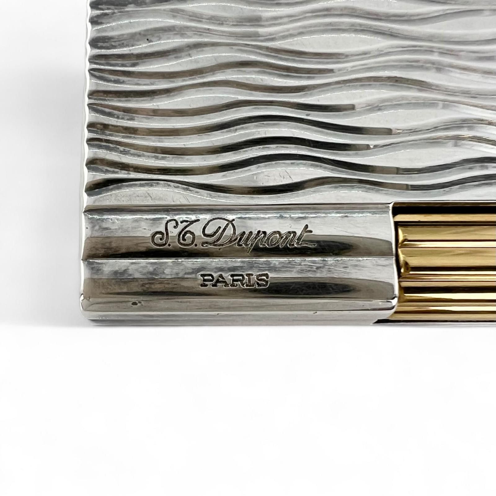 Other Other Dupont Gatsby Wave Lighter Metal Lighter DUTY FREE for USA Size ONE SIZE - 6 Thumbnail