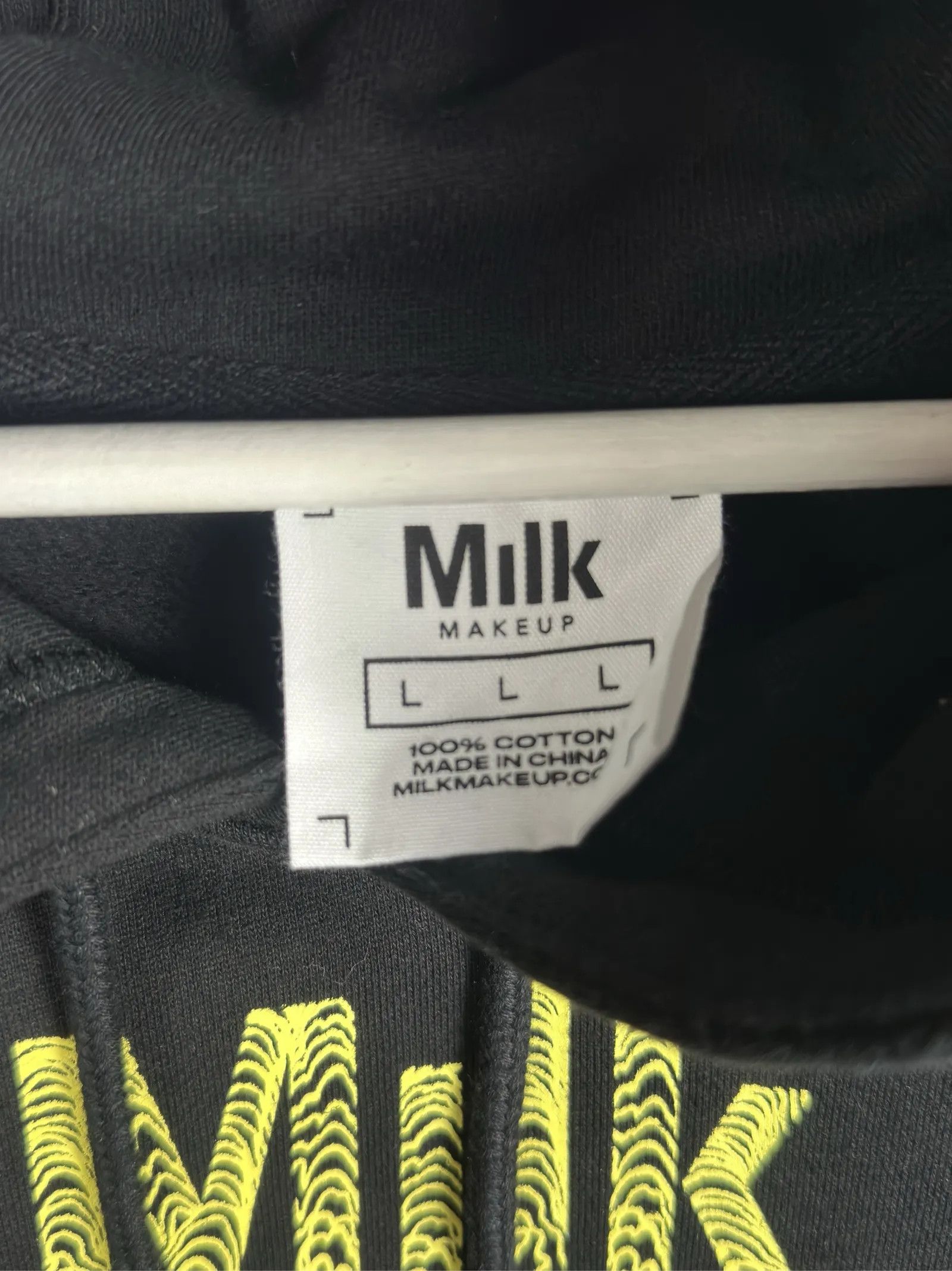 MILK Milk makeup Hoodie Size L / US 10 / IT 46 - 2 Thumbnail