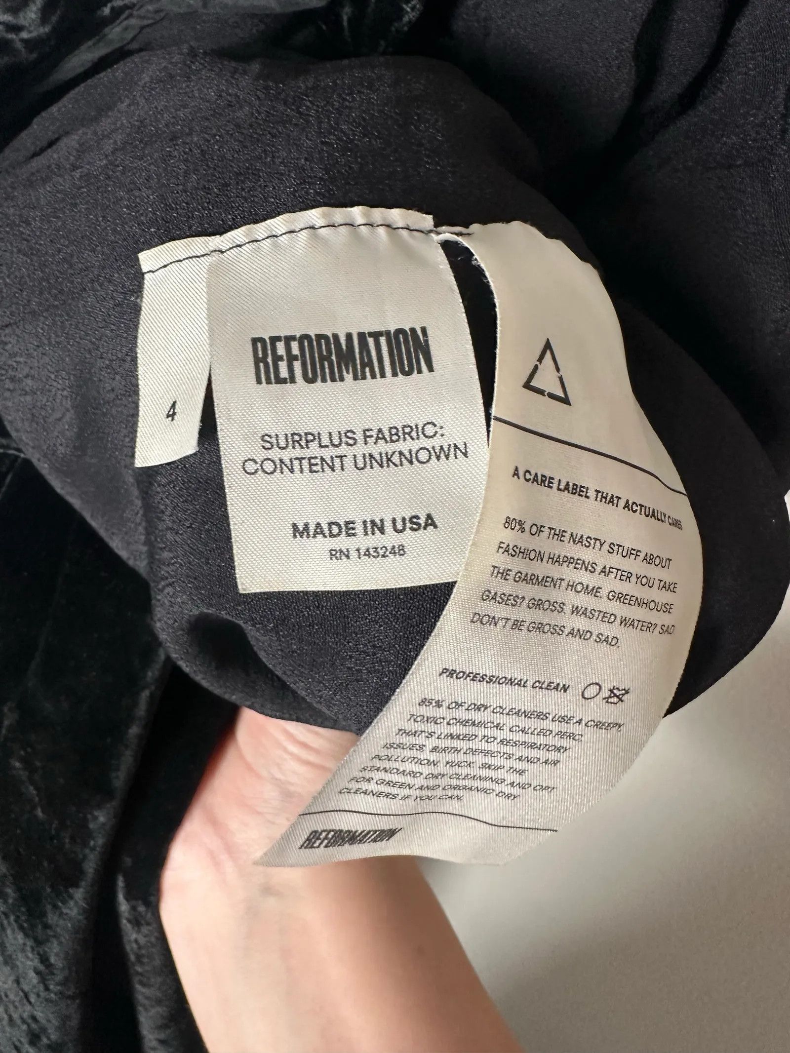 Reformation Reformation Pants Size 32" / US 10 / IT 46 - 3 Thumbnail