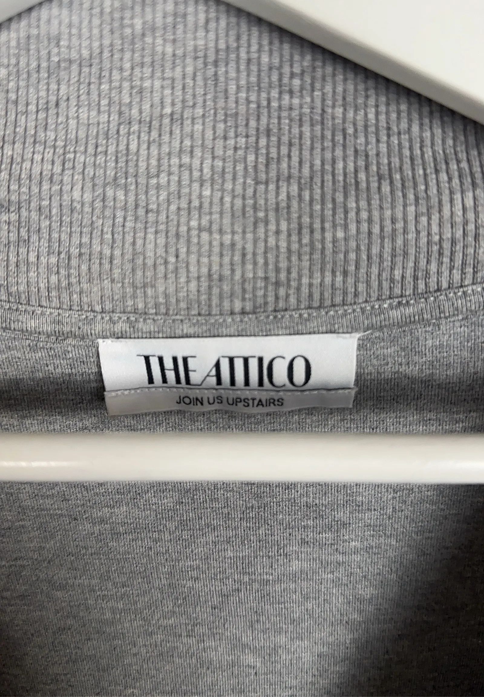 The Attico The Attico Short Sleeve T-shirt Size M / US 6-8 / IT 42-44 - 2 Thumbnail