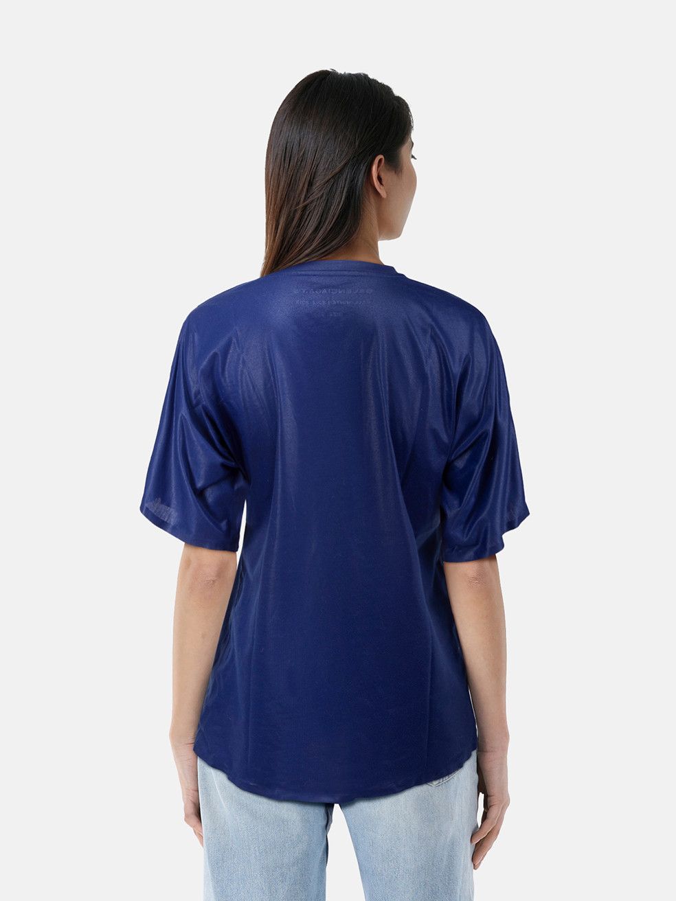 Balenciaga Blue Fall Winter 2012-2013 T-Shirt Size S / US 4 / IT 40 - 2 Thumbnail