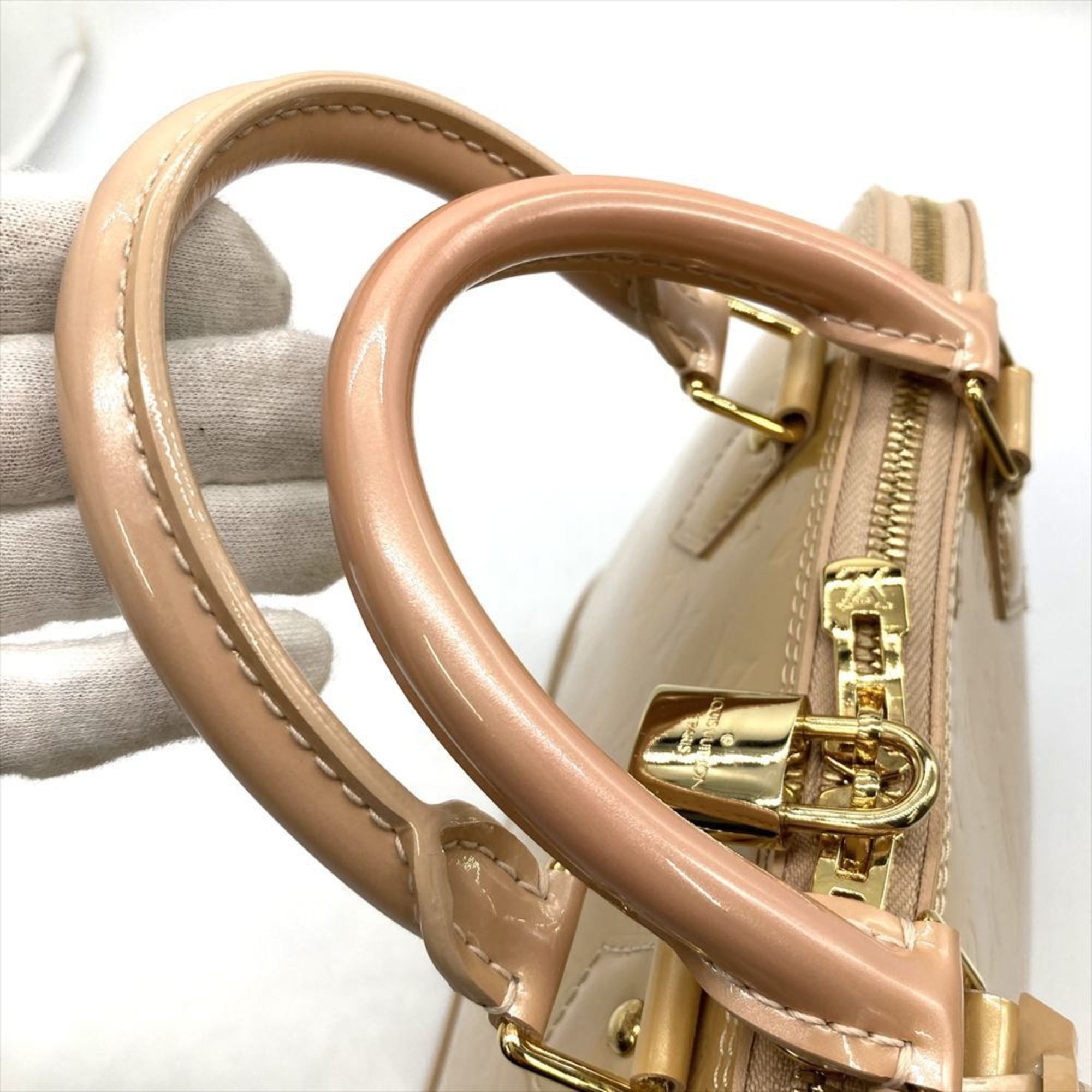 Louis Vuitton Louis Vuitton Alma PM Handbag Monogram Vernis M91614 MI0120 Rose Florentine Women's Size ONE SIZE - 7 Thumbnail