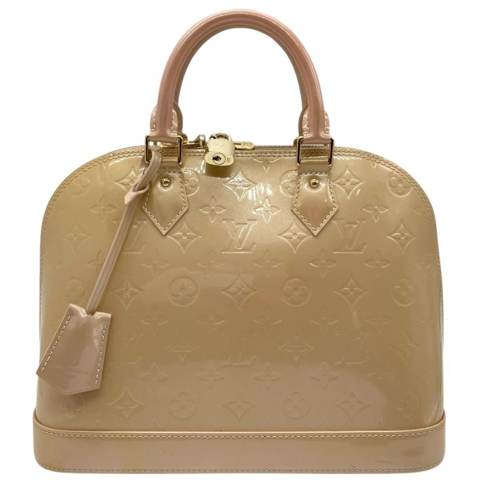 Louis Vuitton Louis Vuitton Alma PM Handbag Monogram Vernis M91614 MI0120 Rose Florentine Women's Size ONE SIZE - 2 Thumbnail