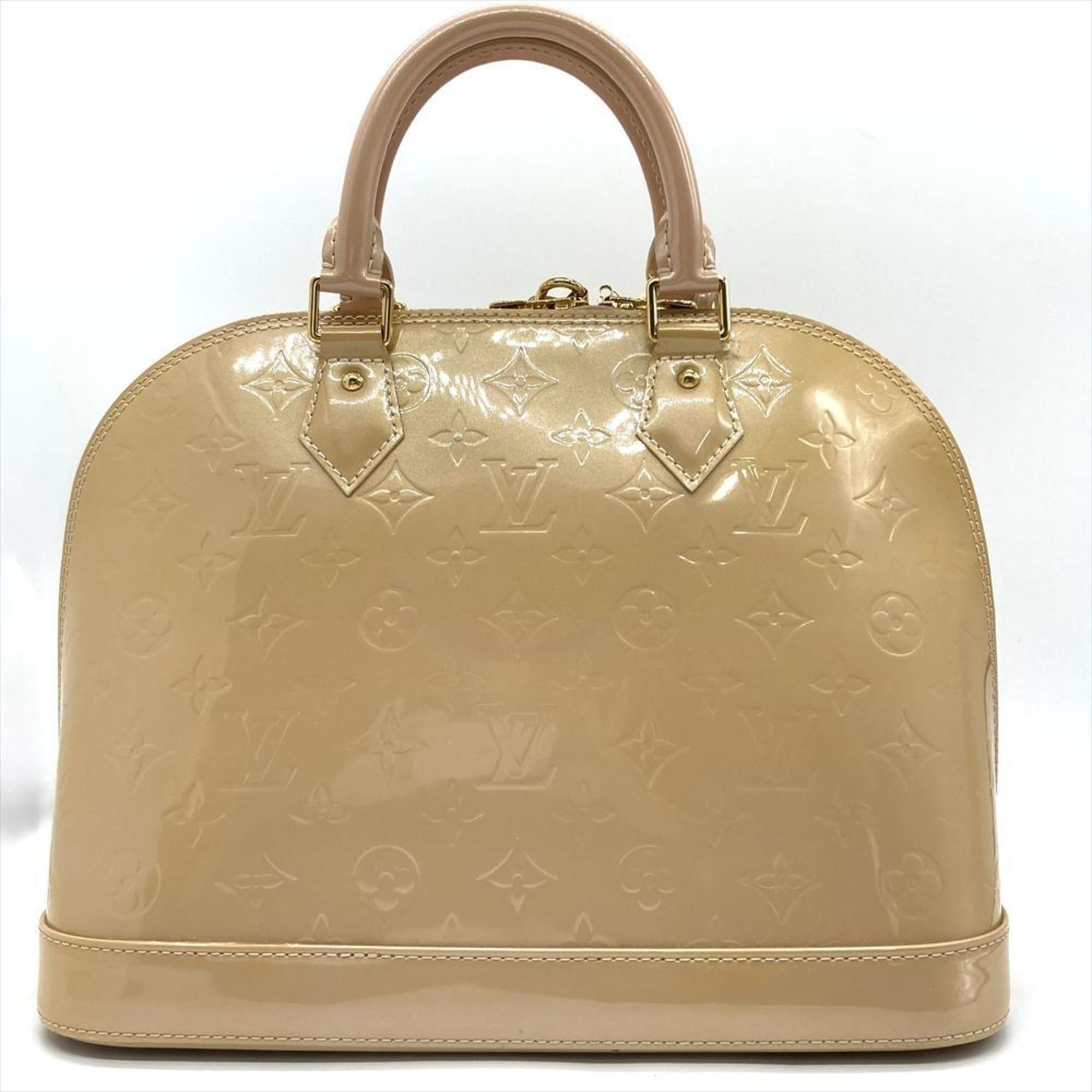 Louis Vuitton Louis Vuitton Alma PM Handbag Monogram Vernis M91614 MI0120 Rose Florentine Women's Size ONE SIZE - 3 Thumbnail