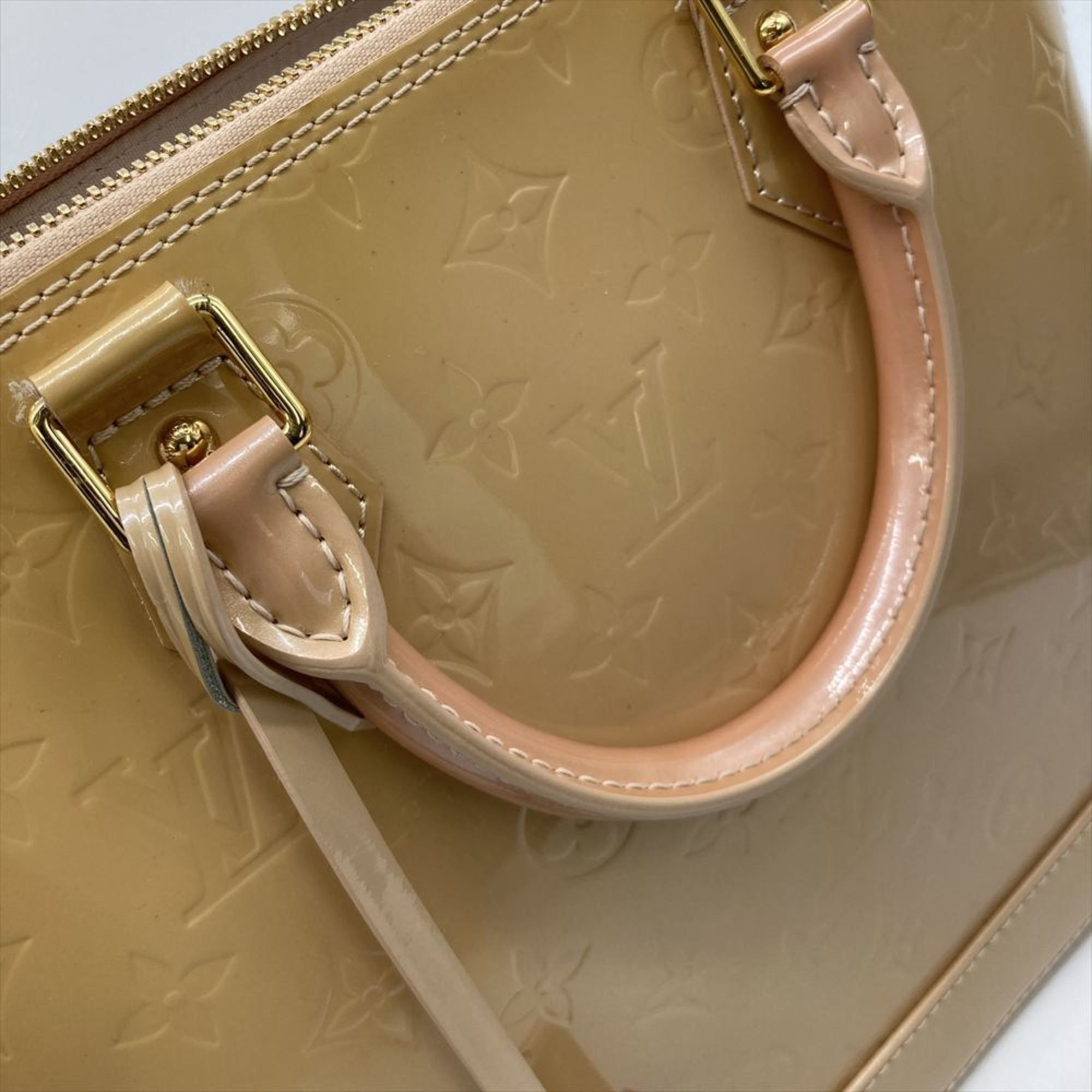 Louis Vuitton Louis Vuitton Alma PM Handbag Monogram Vernis M91614 MI0120 Rose Florentine Women's Size ONE SIZE - 6 Thumbnail