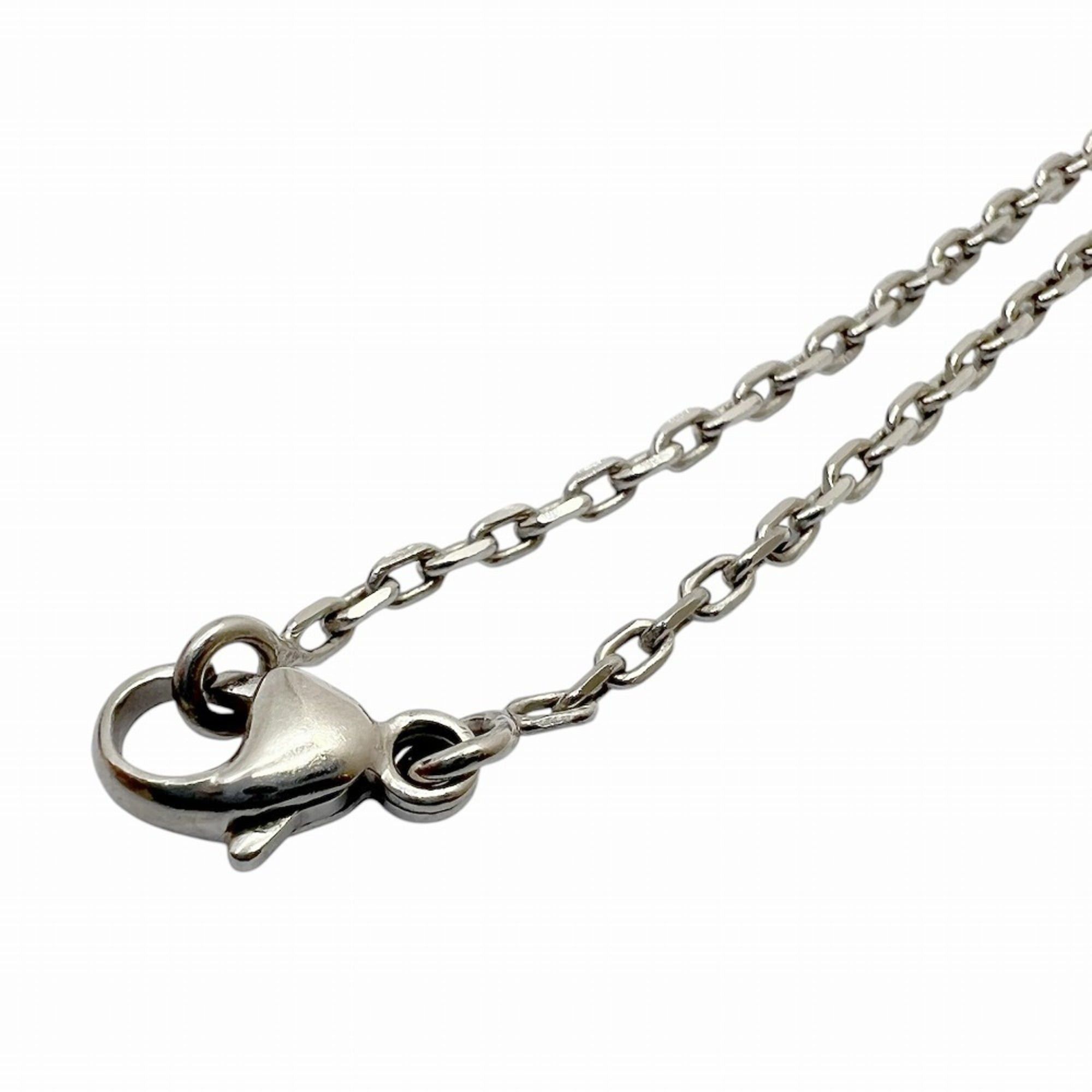 Hermes HERMES Pop Ash Necklace H Metal Ivory White Women's Size ONE SIZE - 10 Thumbnail