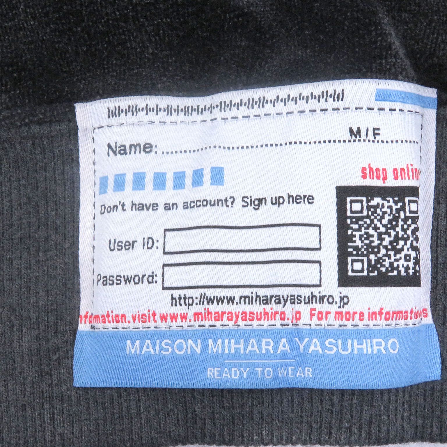 Other Other Maison MIHARA YASUHIRO Wide Back Velour Hoodie Others Sweatshirts & Hoodies DUTY FREE for USA Size ONE SIZE - 5 Thumbnail