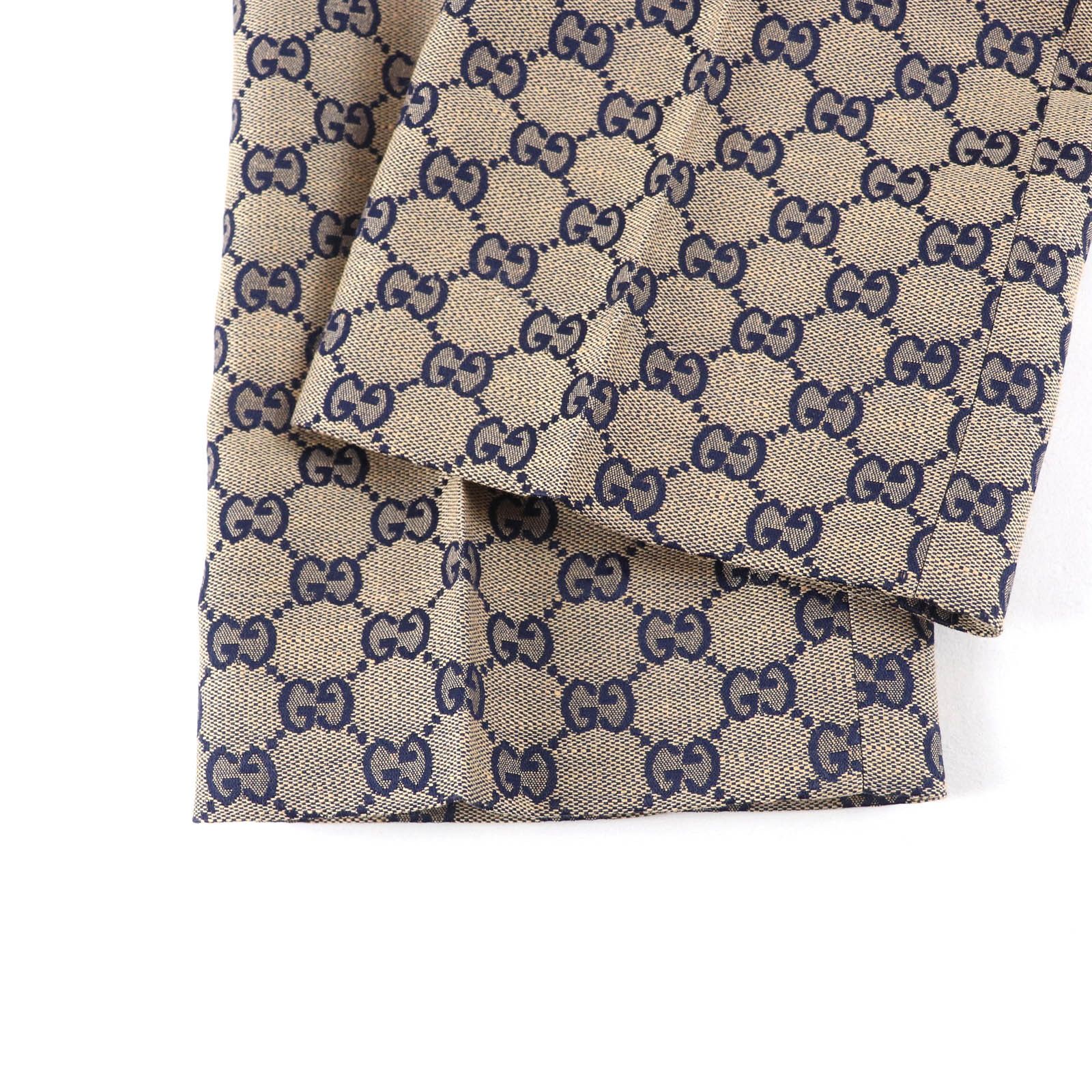 Gucci Gucci Gucci GG Jacquard Linen Pants Others Pants 786389 DUTY FREE for USA Size ONE SIZE - 5 Thumbnail