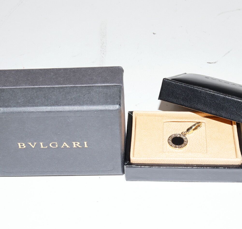 Bvlgari Bvlgari Bvlgari Bvlgari Au750 Onyx Pendant Metal Pendant DUTY FREE for USA Size ONE SIZE - 3 Thumbnail