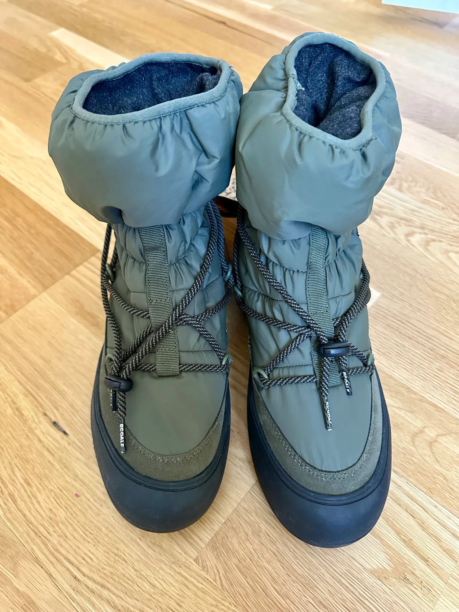 ECOALF Ecoalf BERING GREEN ANKLE BOOTS Winter Boots Size US 9 / IT 39 - 4 Thumbnail