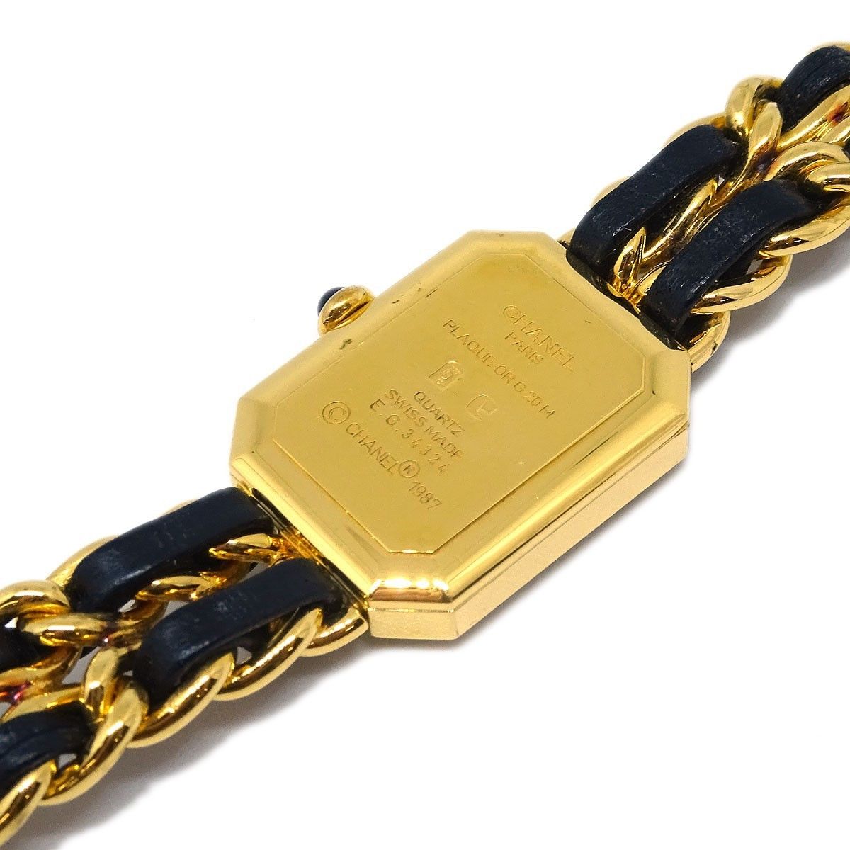 Chanel Chanel Premiere Rock Quartz Watch Plated Metal and Leather Size ONE SIZE - 2 Thumbnail