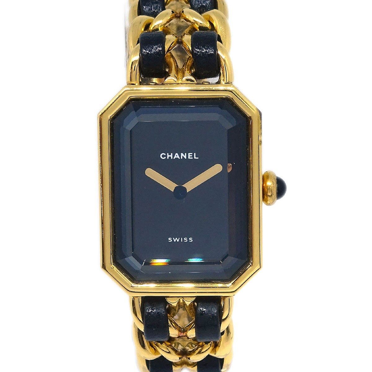 Chanel Chanel Premiere Rock Quartz Watch Plated Metal and Leather Size ONE SIZE - 3 Thumbnail