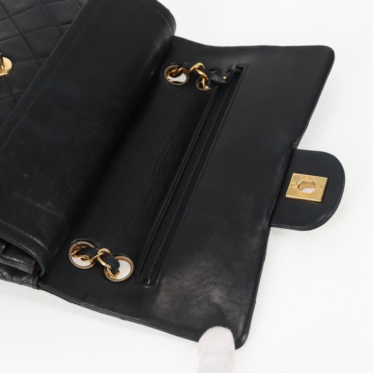 Chanel Chanel Timeless - Classic Double Flap Bag Quilted Lambskin Size ONE SIZE - 15 Thumbnail