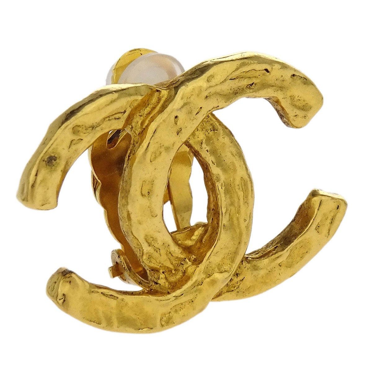 Chanel Chanel CC Clip-On Earrings Metal Size ONE SIZE - 2 Thumbnail