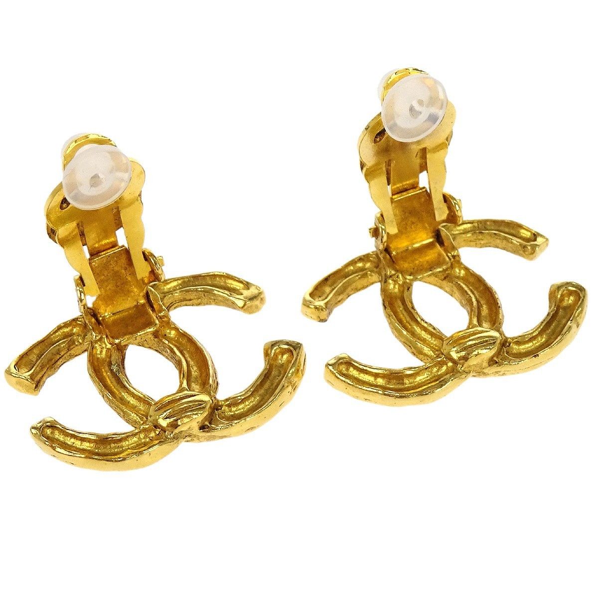 Chanel Chanel CC Clip-On Earrings Metal Size ONE SIZE - 4 Thumbnail