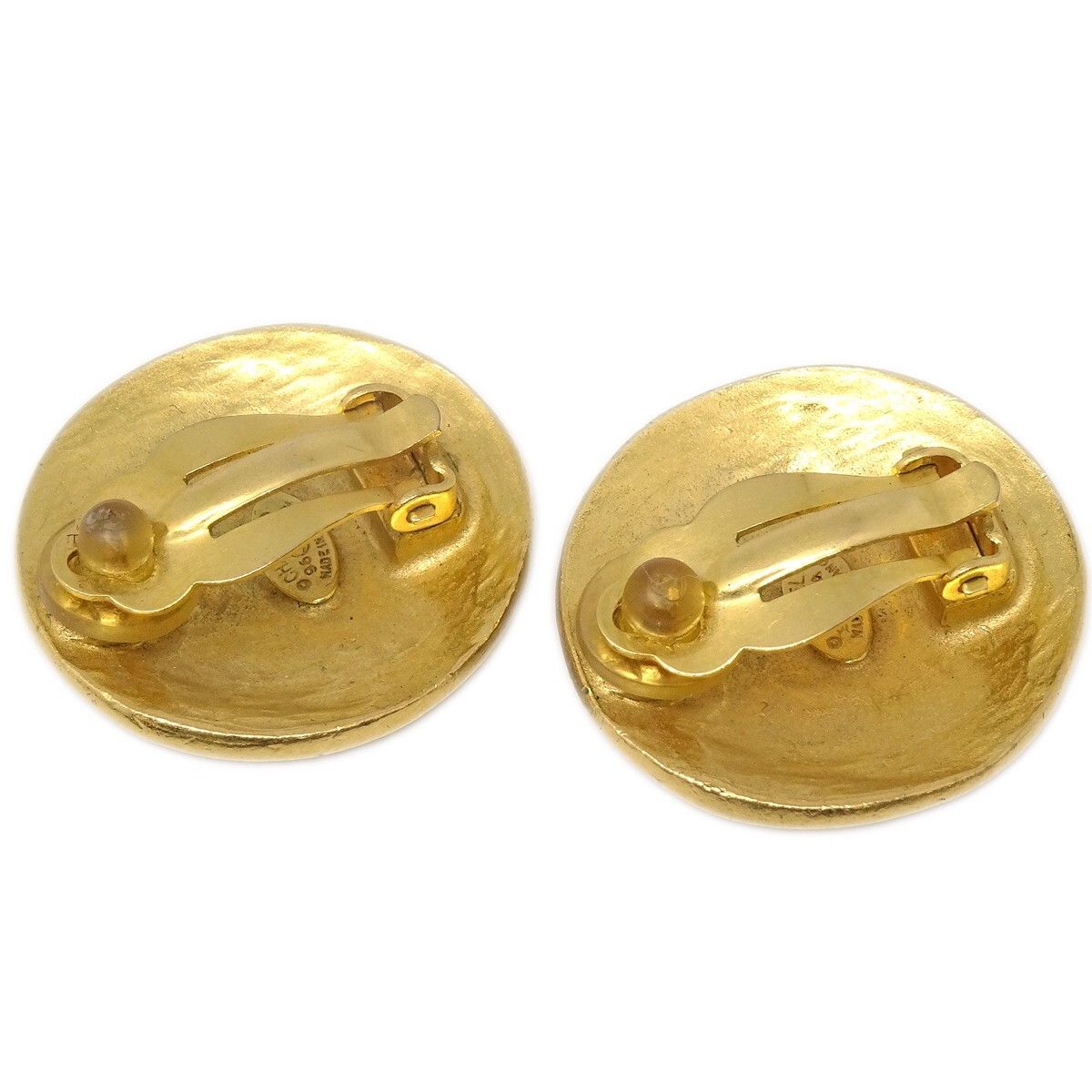 Chanel Chanel CC Round Earrings Metal Size ONE SIZE - 2 Thumbnail