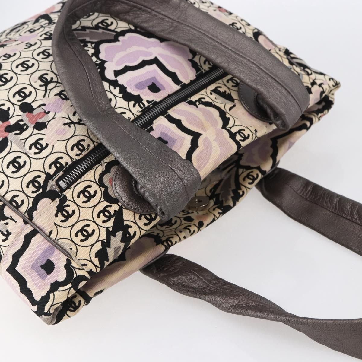 Chanel Chanel Vintage Floral Tote Canvas Size ONE SIZE - 19 Thumbnail