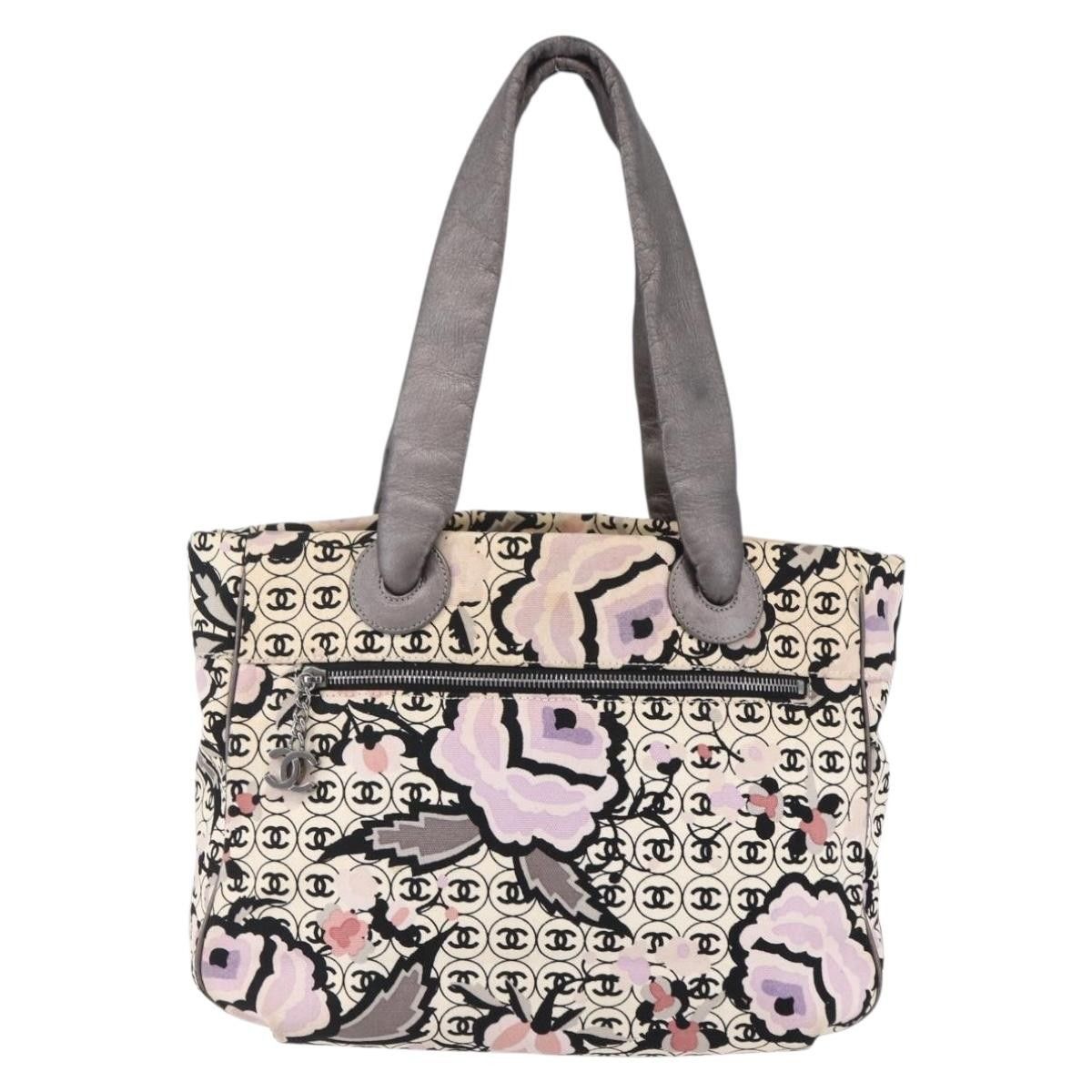 Chanel Chanel Vintage Floral Tote Canvas Size ONE SIZE - 21 Thumbnail