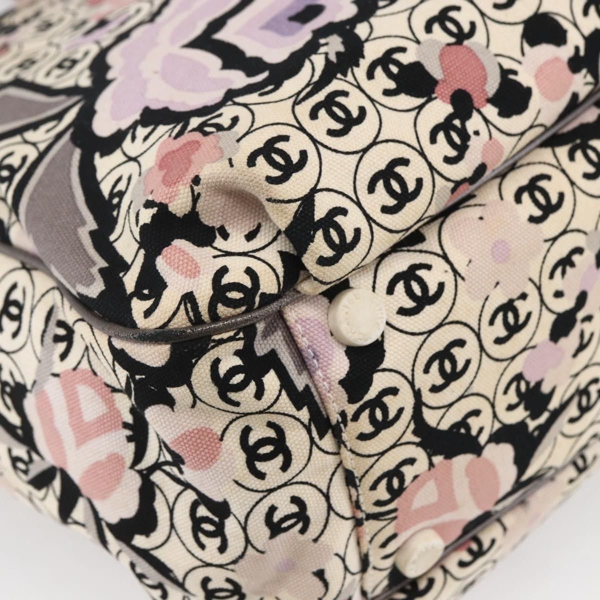 Chanel Chanel Vintage Floral Tote Canvas Size ONE SIZE - 12 Thumbnail