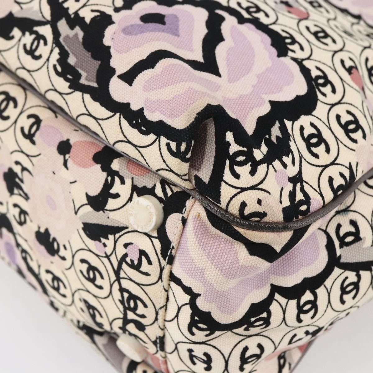 Chanel Chanel Vintage Floral Tote Canvas Size ONE SIZE - 11 Thumbnail