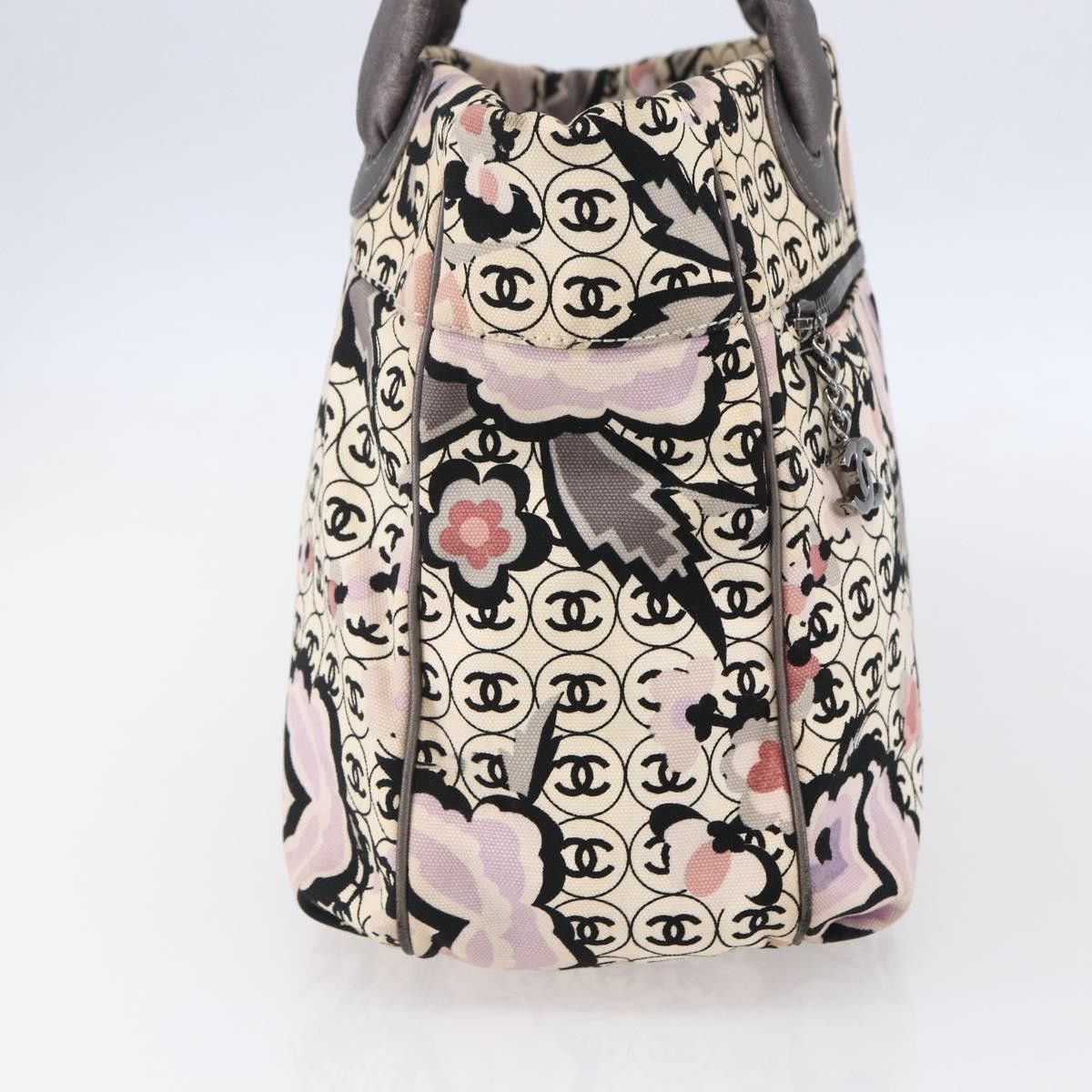 Chanel Chanel Vintage Floral Tote Canvas Size ONE SIZE - 3 Thumbnail