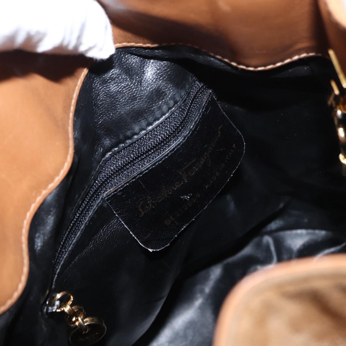 Salvatore Ferragamo Salvatore Ferragamo Vintage Shoulder Bag Leather Size ONE SIZE - 6 Thumbnail