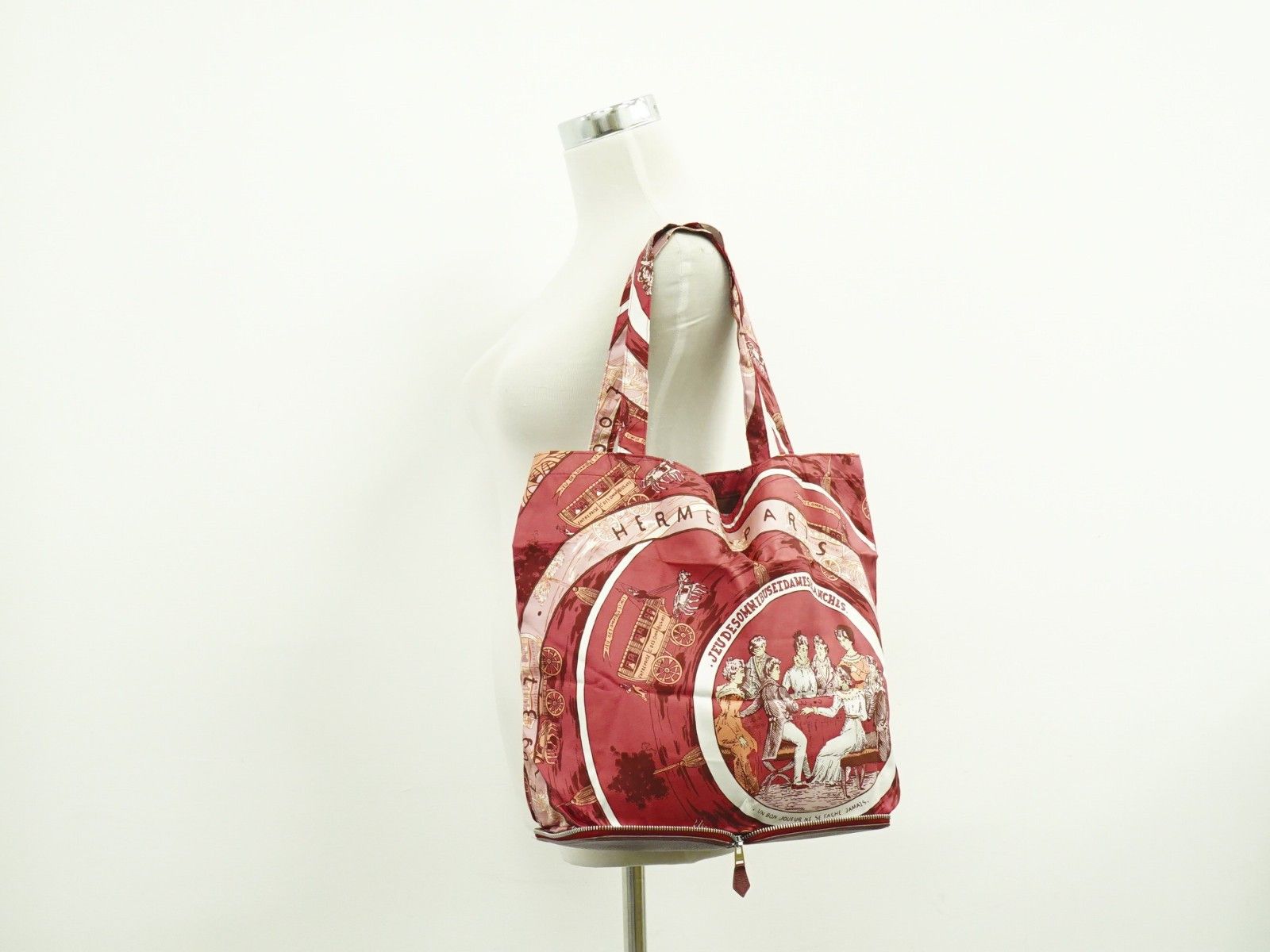 Hermes Hermes Silky Pop Tote Printed Silk Size ONE SIZE - 12 Thumbnail