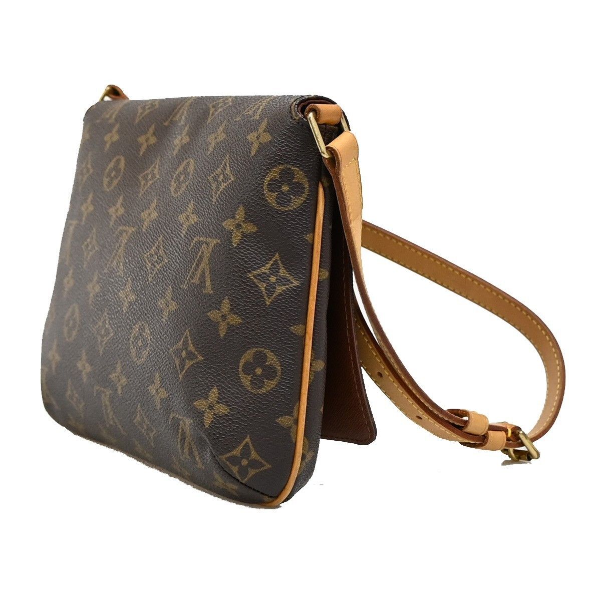 Louis Vuitton Louis Vuitton Musette Tango Handbag Monogram Canvas Size ONE SIZE - 4 Thumbnail
