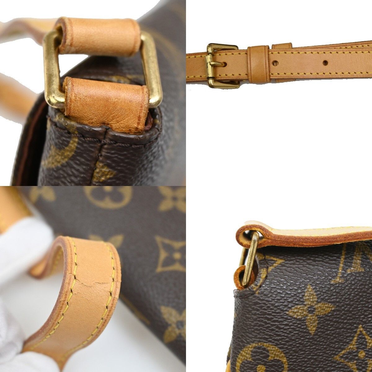 Louis Vuitton Louis Vuitton Musette Tango Handbag Monogram Canvas Size ONE SIZE - 15 Thumbnail